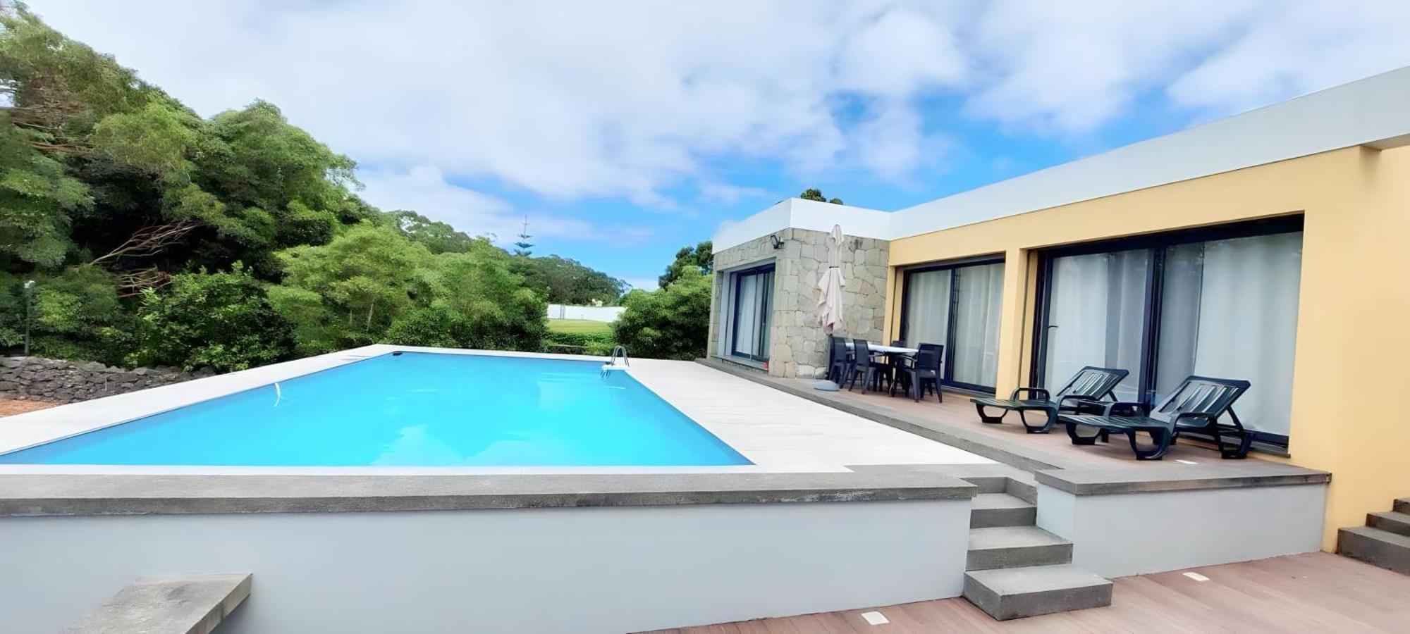 Casa Azul Terceira Island Azores Fonte do Bustardo Exterior foto